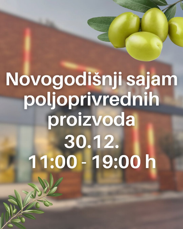 Osjetite duh praznika na našem sajmu 30. decembra